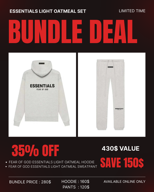 ESSENTIAL BUNDLE SET LIGHT OATMEAL