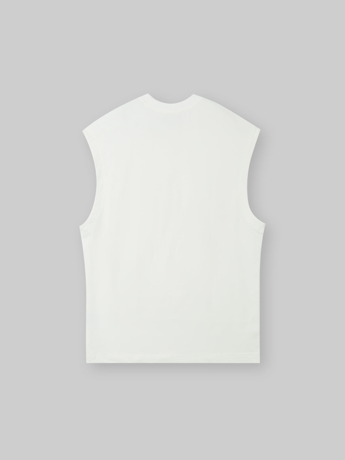 Diamond teeth cross print 270g tank top