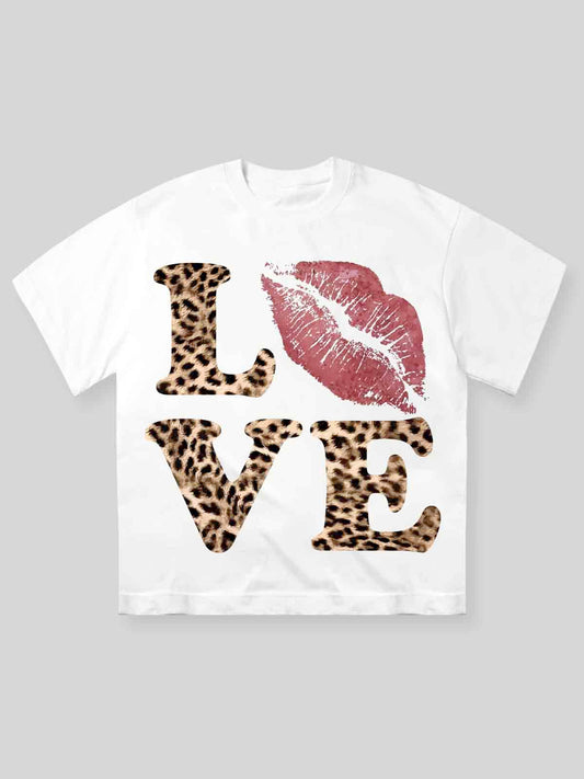 Wild Love Print T-shirt