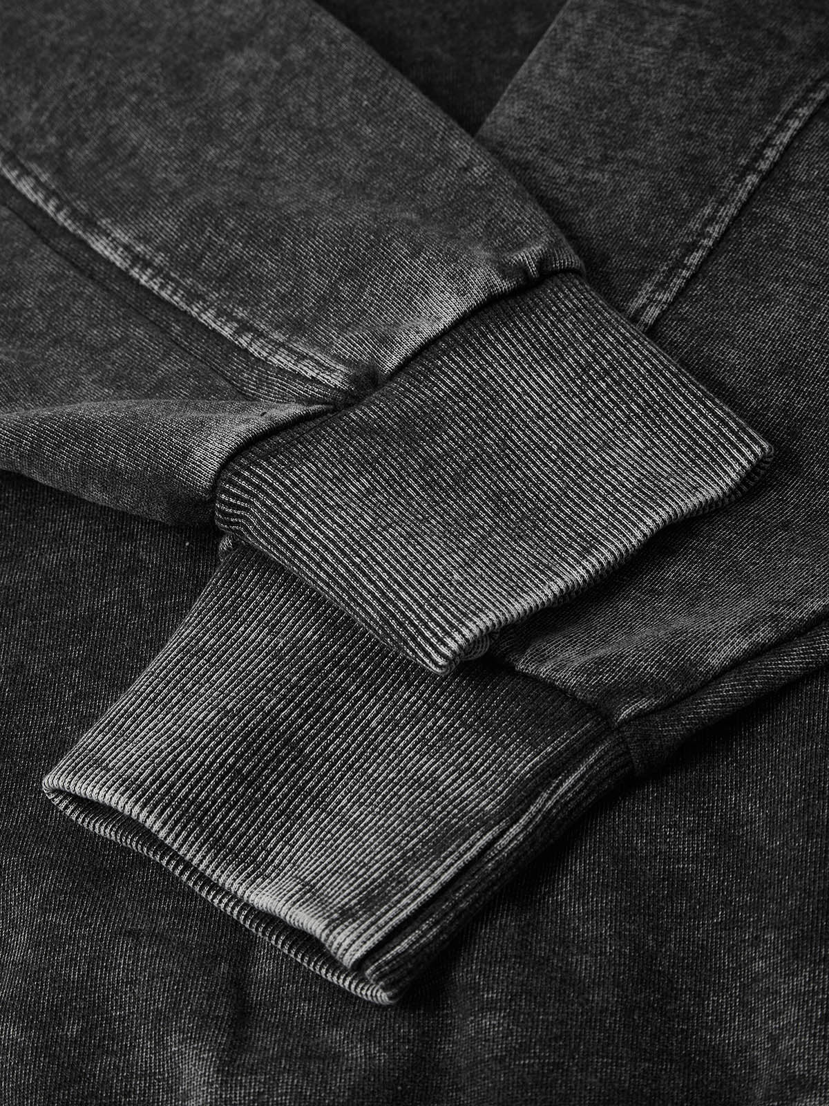 Bad Boy with Knit Cap Print Hoodie