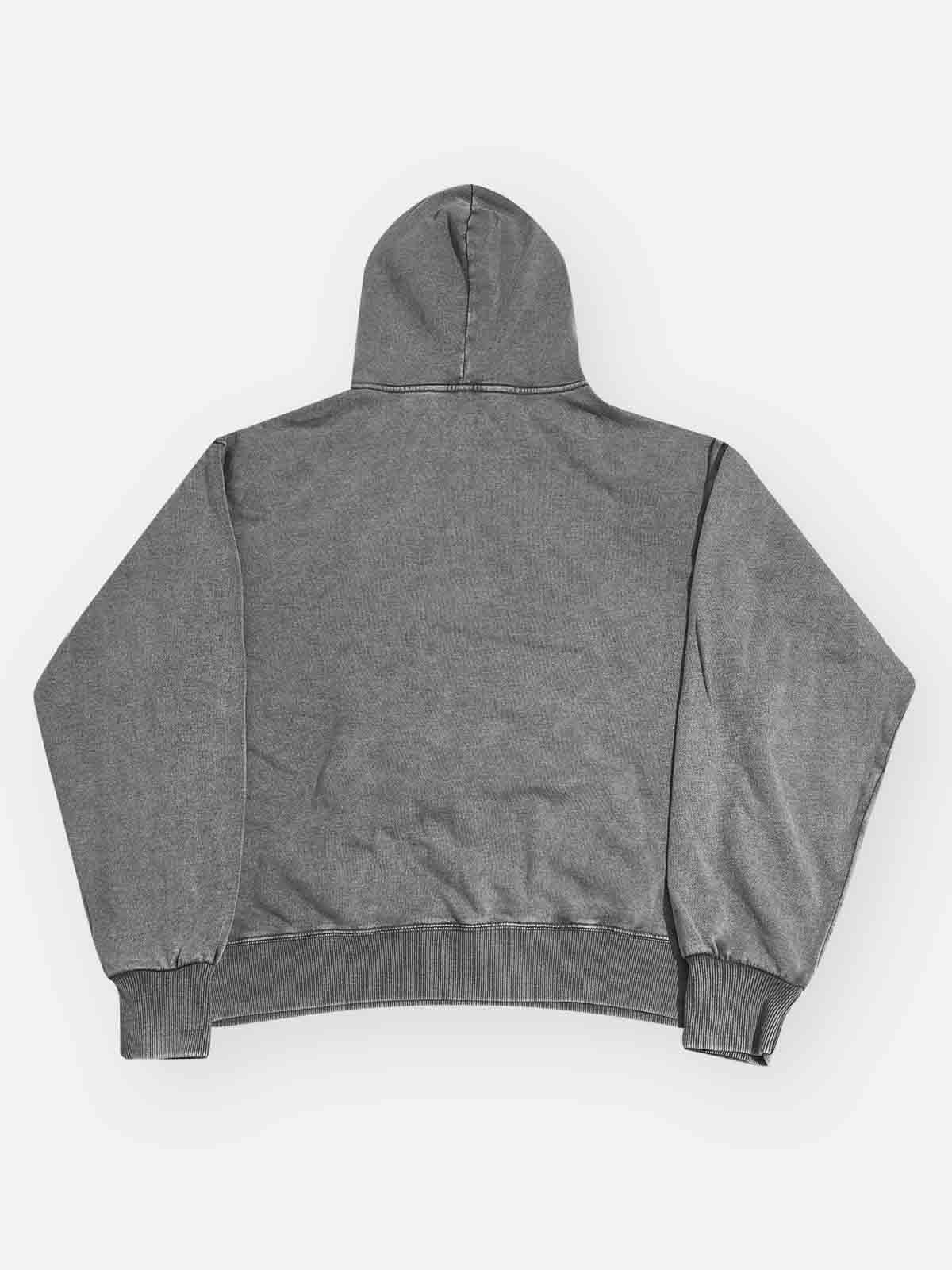 Celebrity Art Cross Collage Print 350g Washed Hoodie