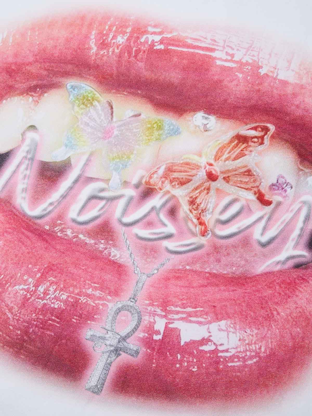 Barbie Pink Sexy Lip Print T-Shirt