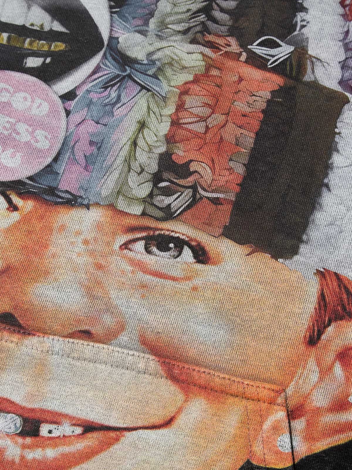 Bad Boy with Knit Cap Print Hoodie