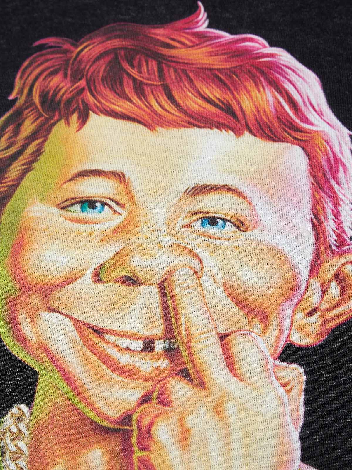 High quality Bad Boy Hip-Hop Style Distressed Print 425g Hoodie