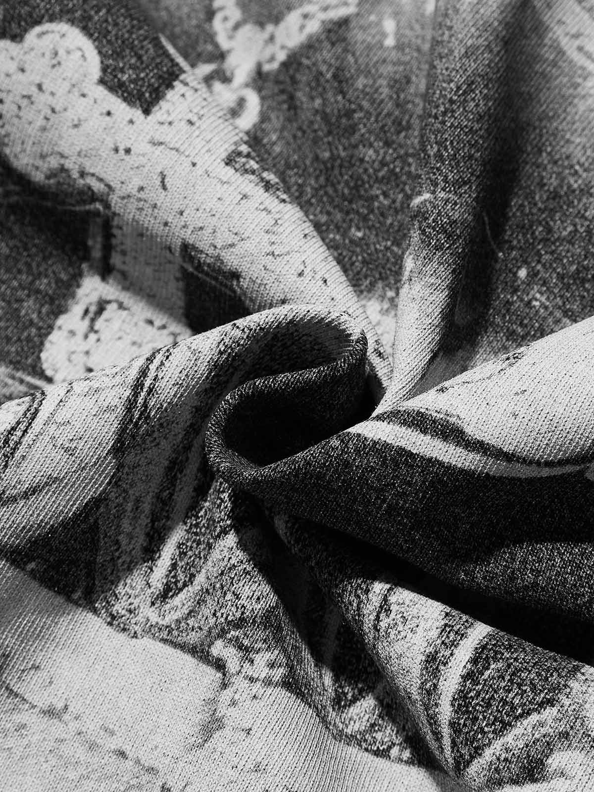 High quality Cross Vintage Grills Black Print 350g T-shirt