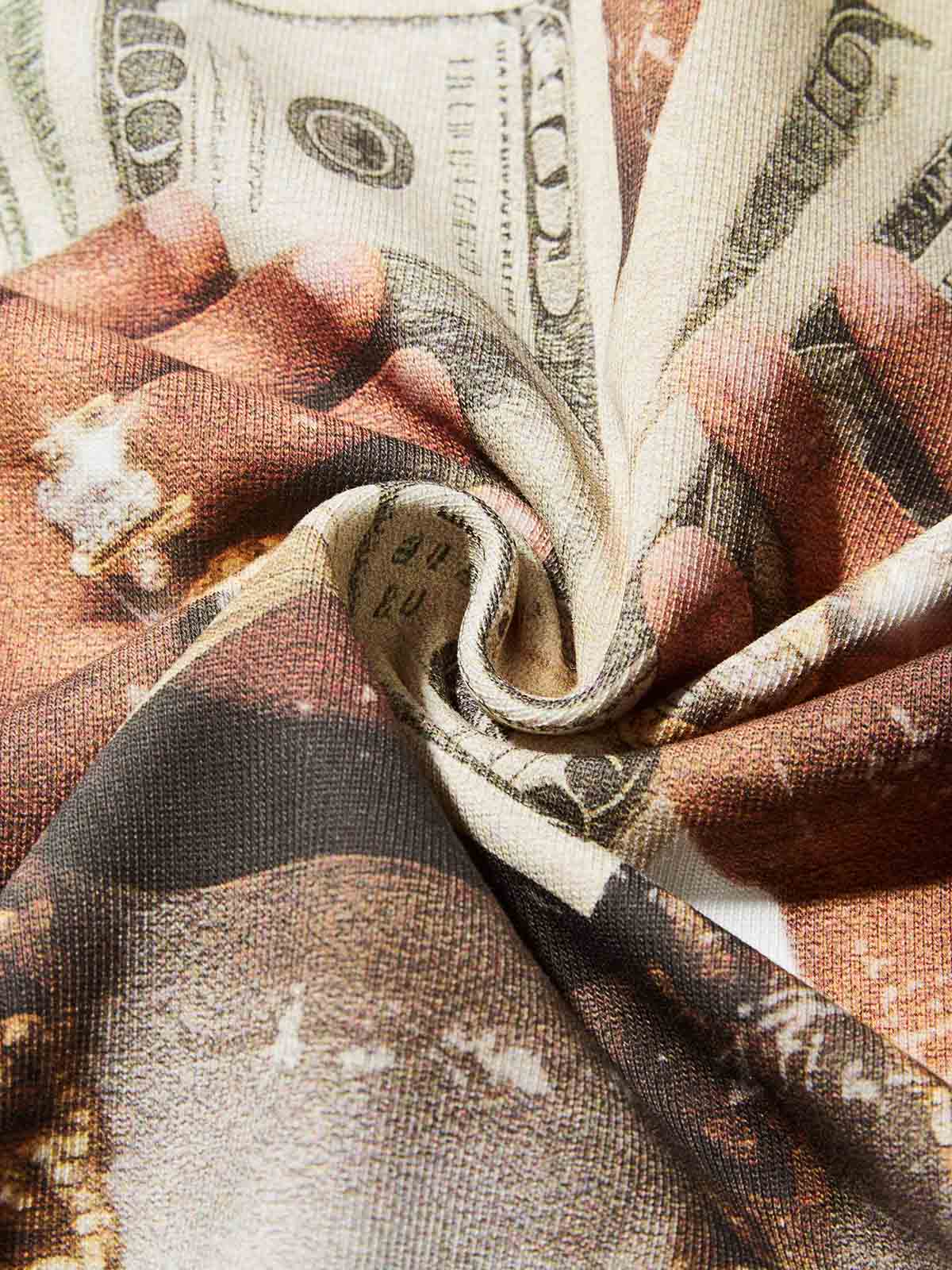 High Quality Wealthy Baby Vintage Print heavyweight T-shirt