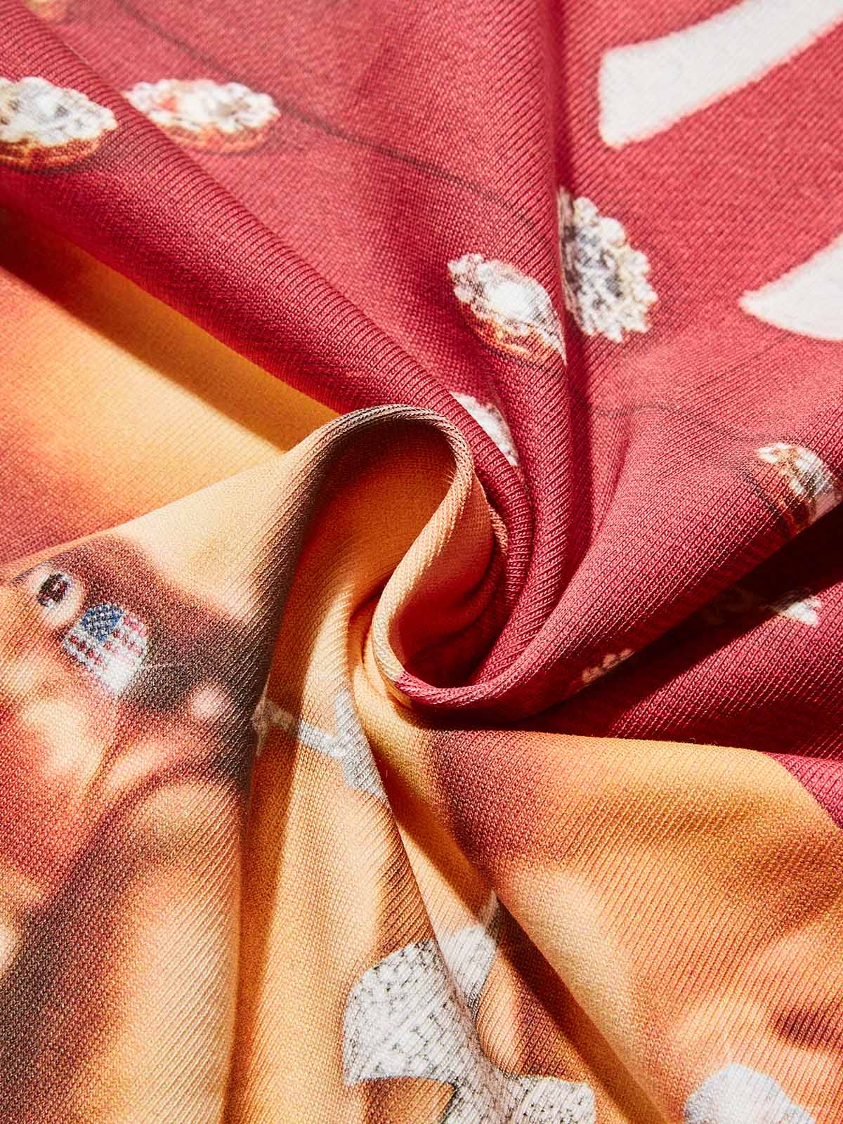 Bad Boy Red Diamond Snapback Print T-Shirt