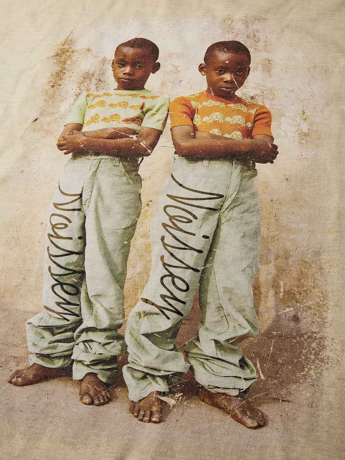 "I Am a Child of God" Distressed Watercolor Print T-Shirt