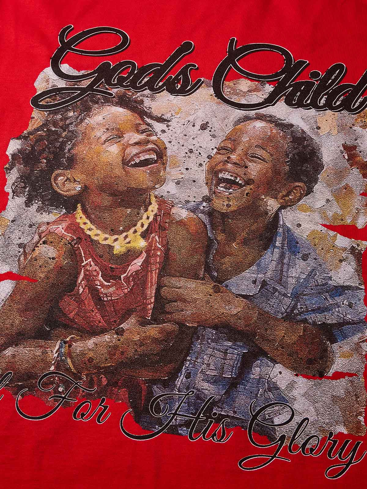 GOD'S CHILD Print T-shirt