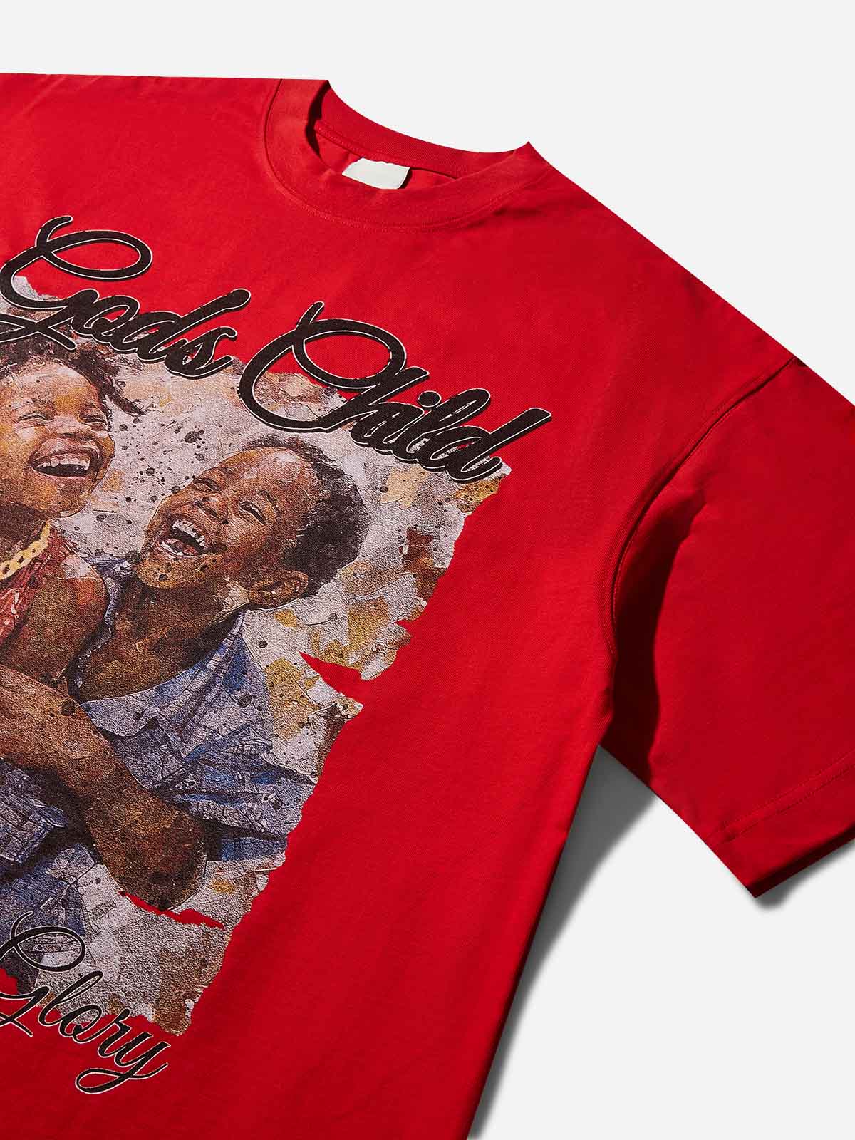 GOD'S CHILD Print T-shirt