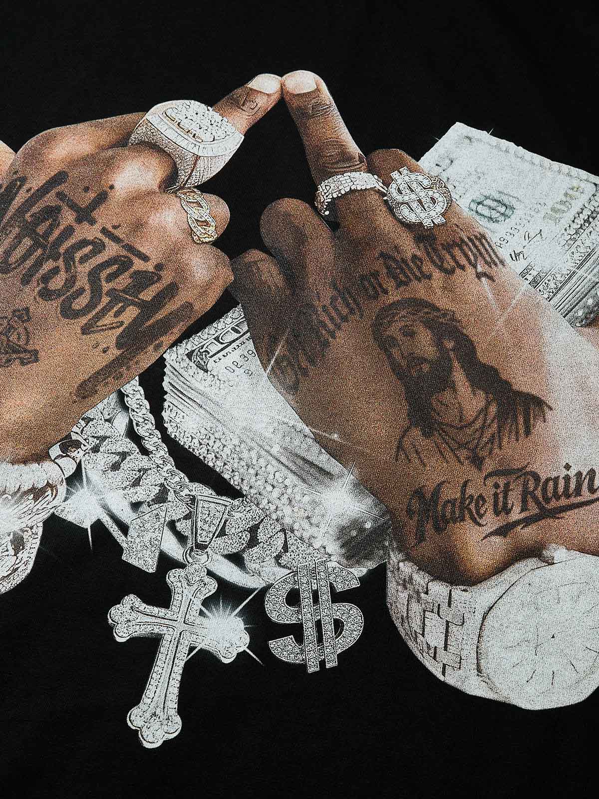 Oversized Batwing T-shirt with Noissey has absolute power and money