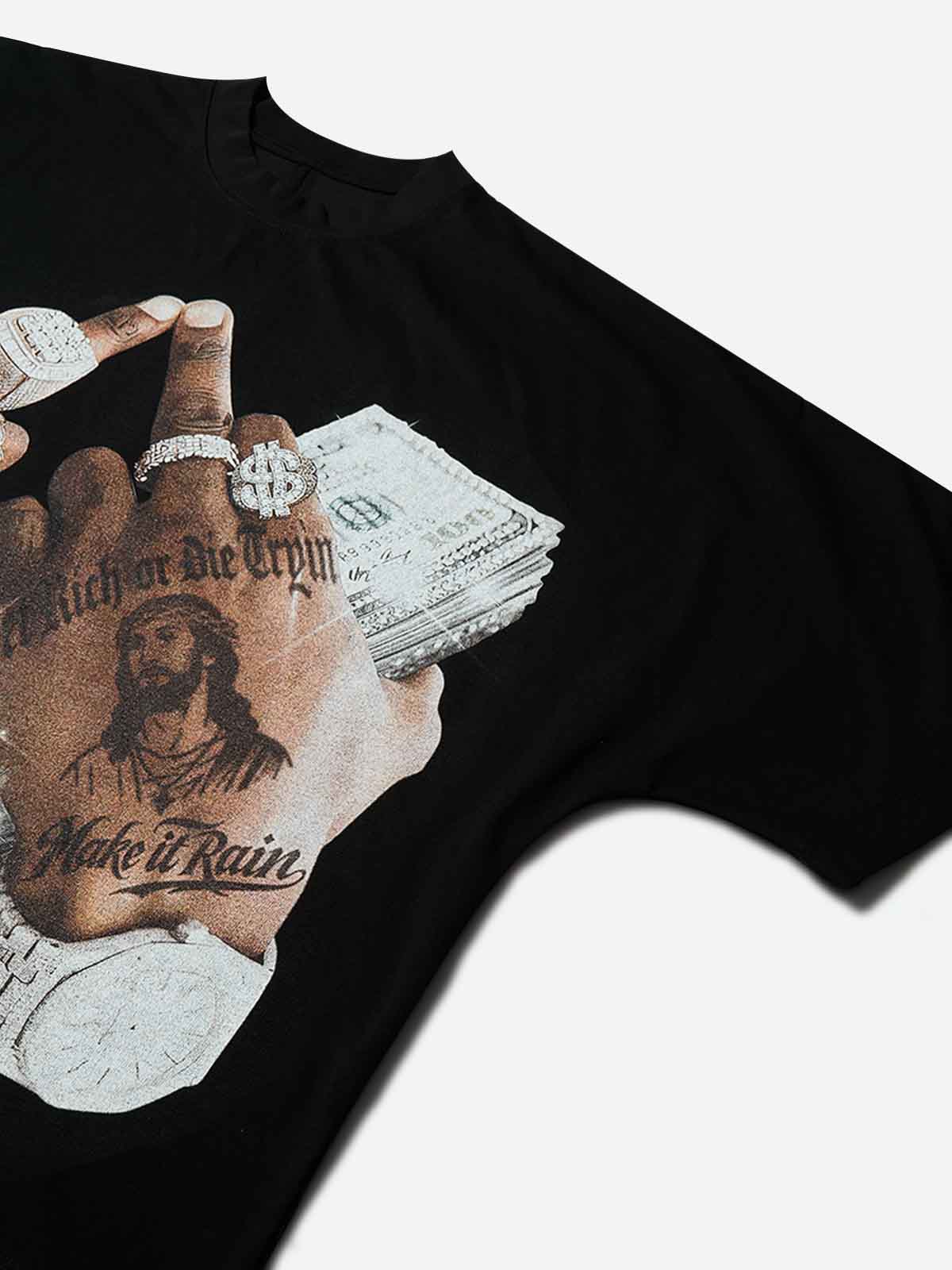 Oversized Batwing T-shirt with Noissey has absolute power and money