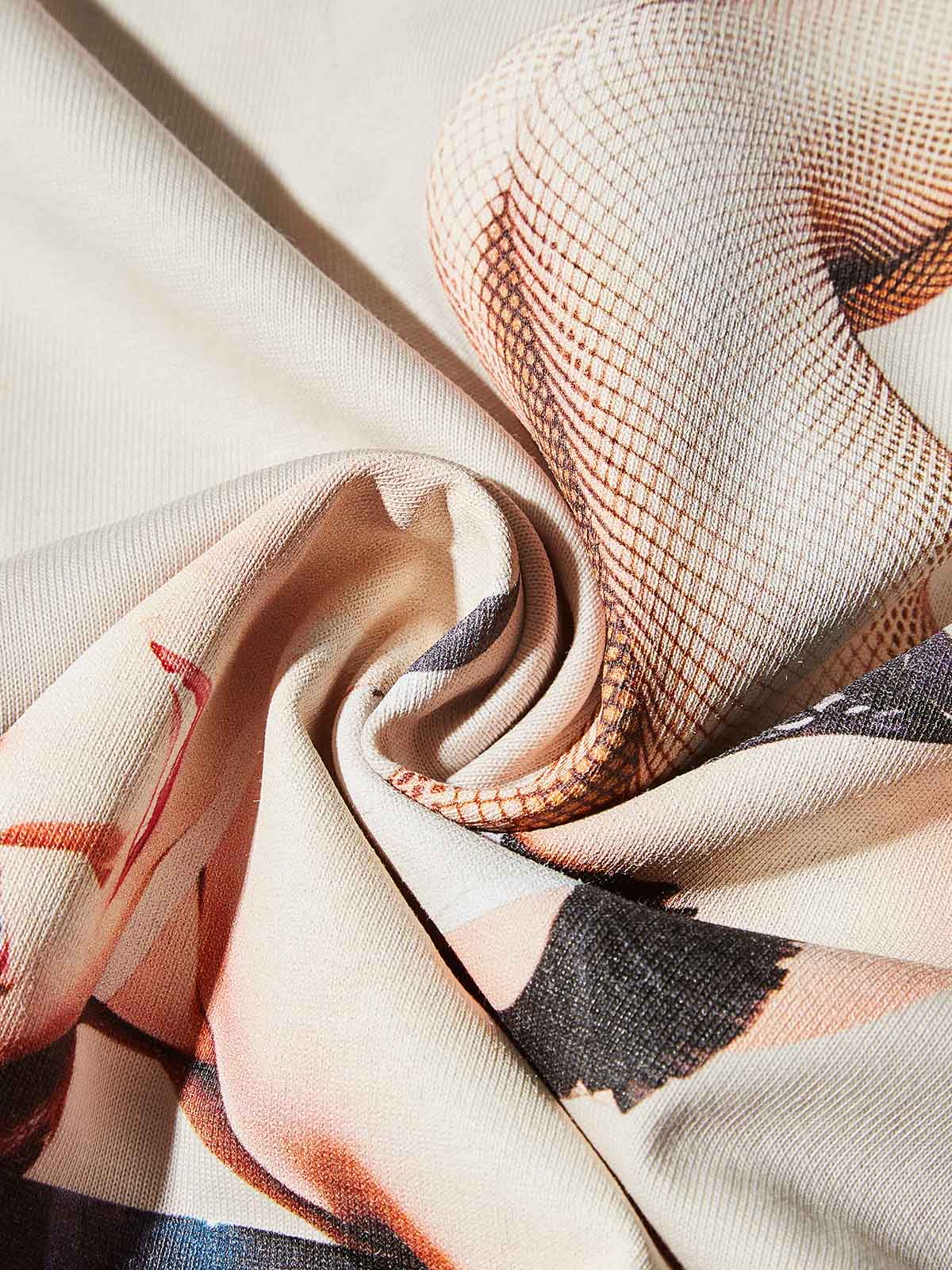 Vintage Poster Character Print T-shirt