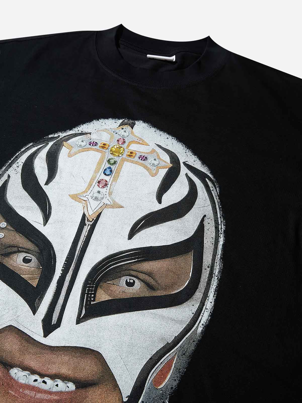 WWE Personalized Character Portrait Print T-Shirt