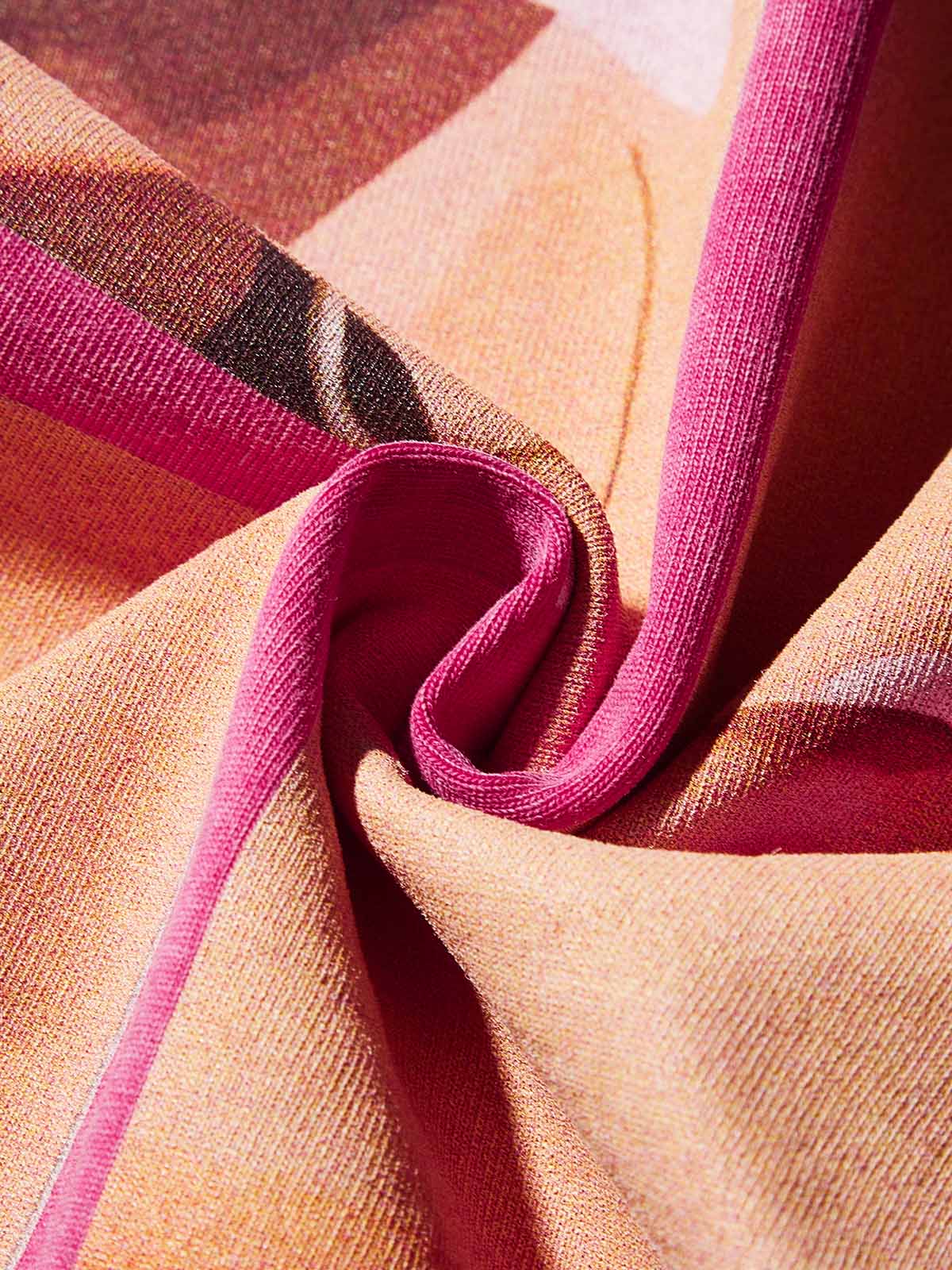 Art Collage Pink Washed Print T-shirt