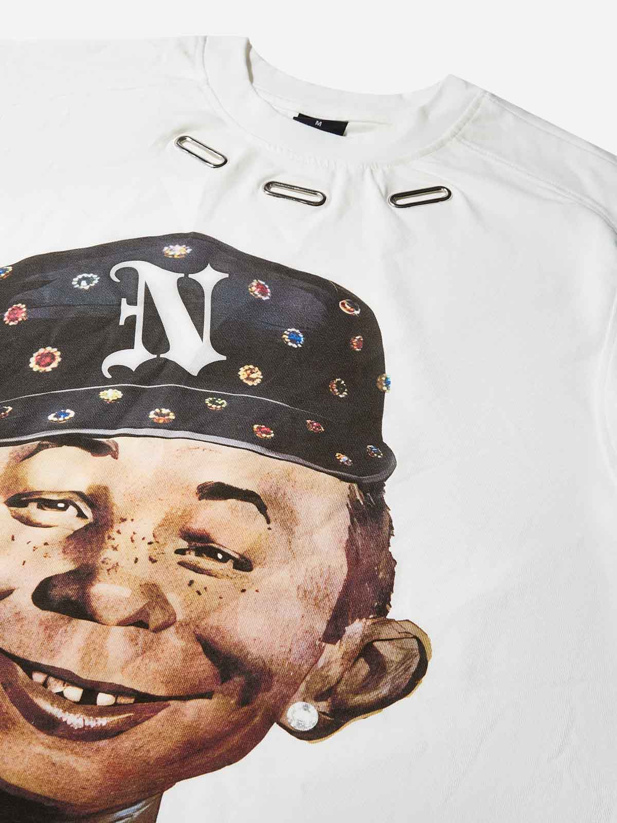 Bad Boy Watercolor Print T-shirt