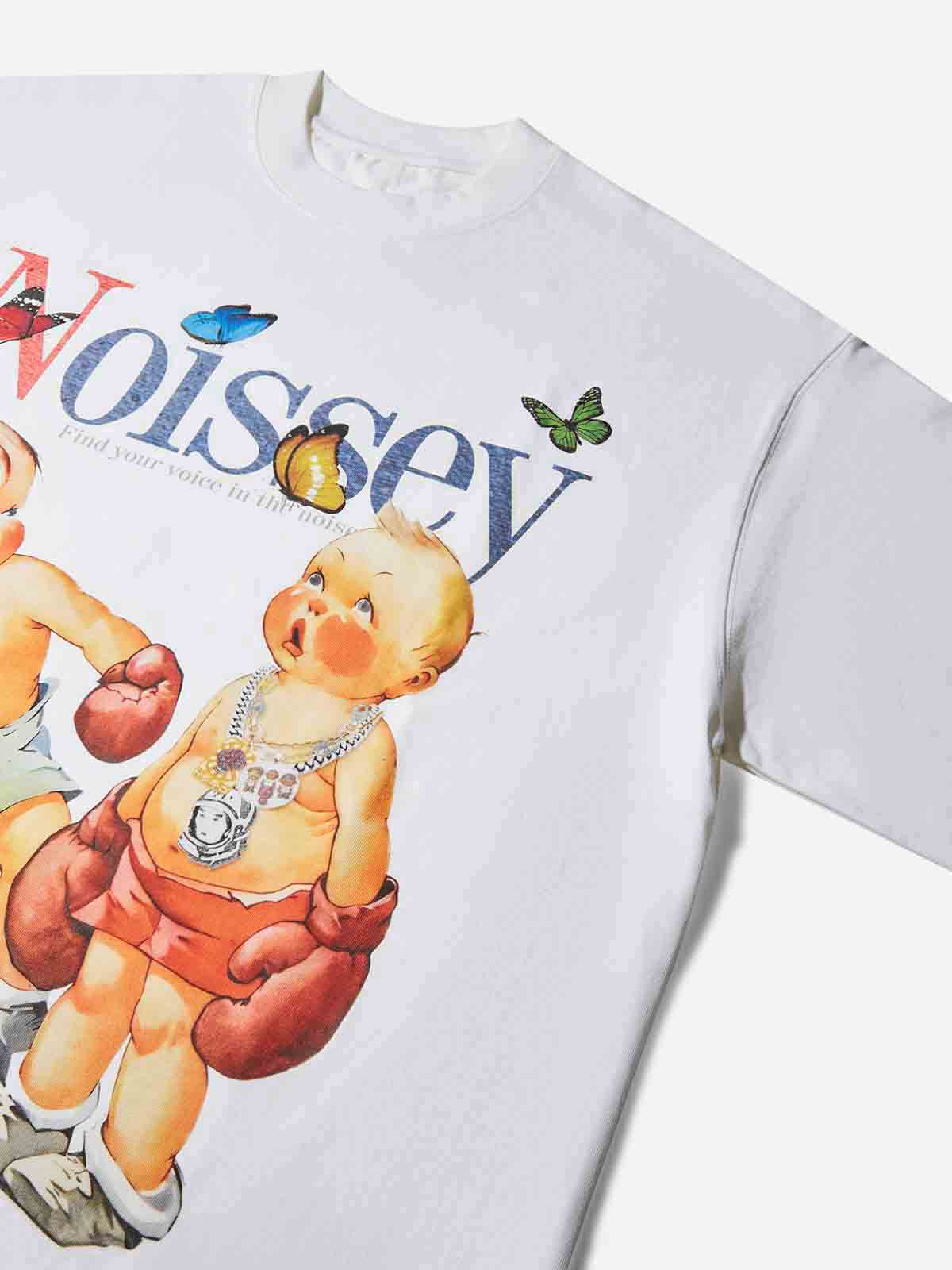 Boxing Match Print T-shirt