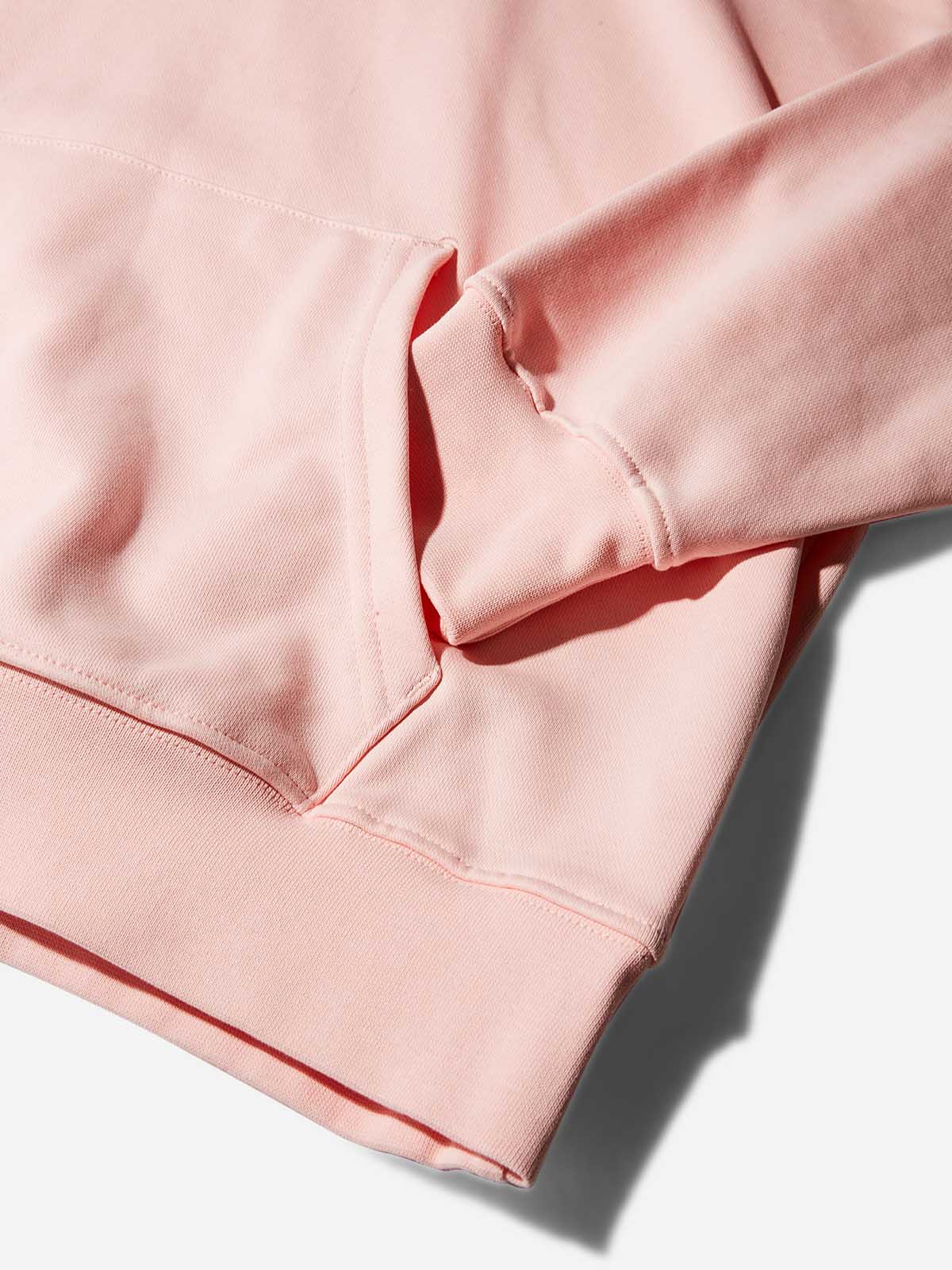 Metal Art Chain Print Light Pink Hoodie