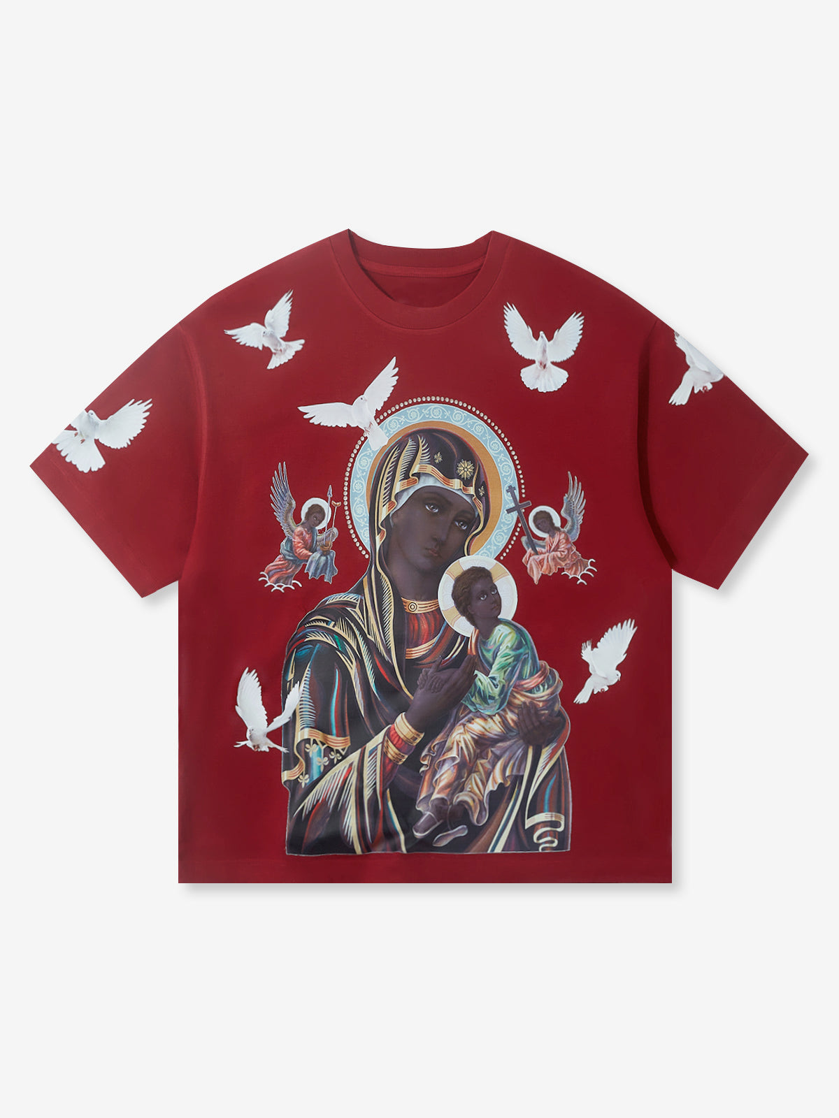 OBSTACLES & DANGERS© Black Madonna and Child T-shirt