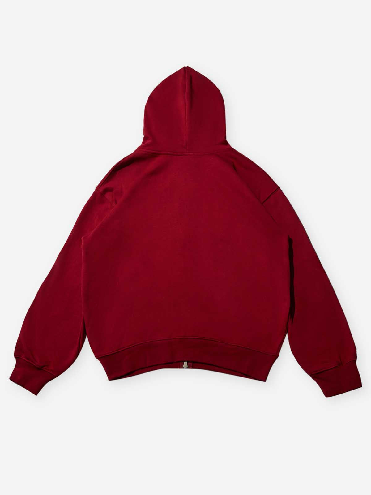 Racing Print Red hoodie