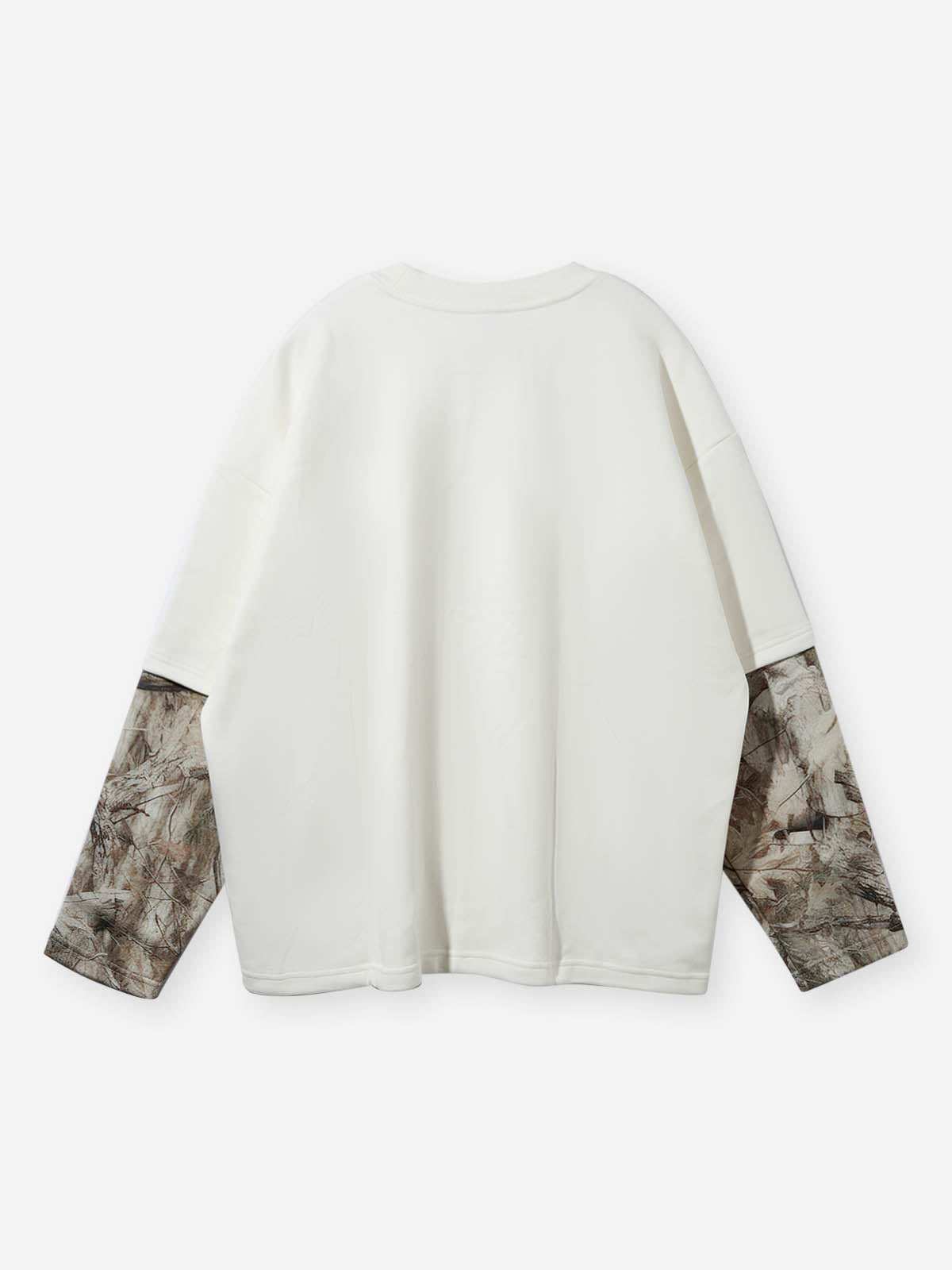 NOISSEY Real Tree Camo "Golden Cross" Layered Long Sleeve