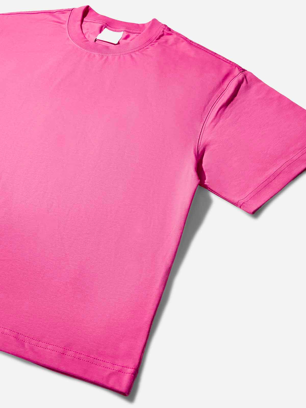 HATERS PRESSED! Pink Printed Boxy Oversized T-shirt