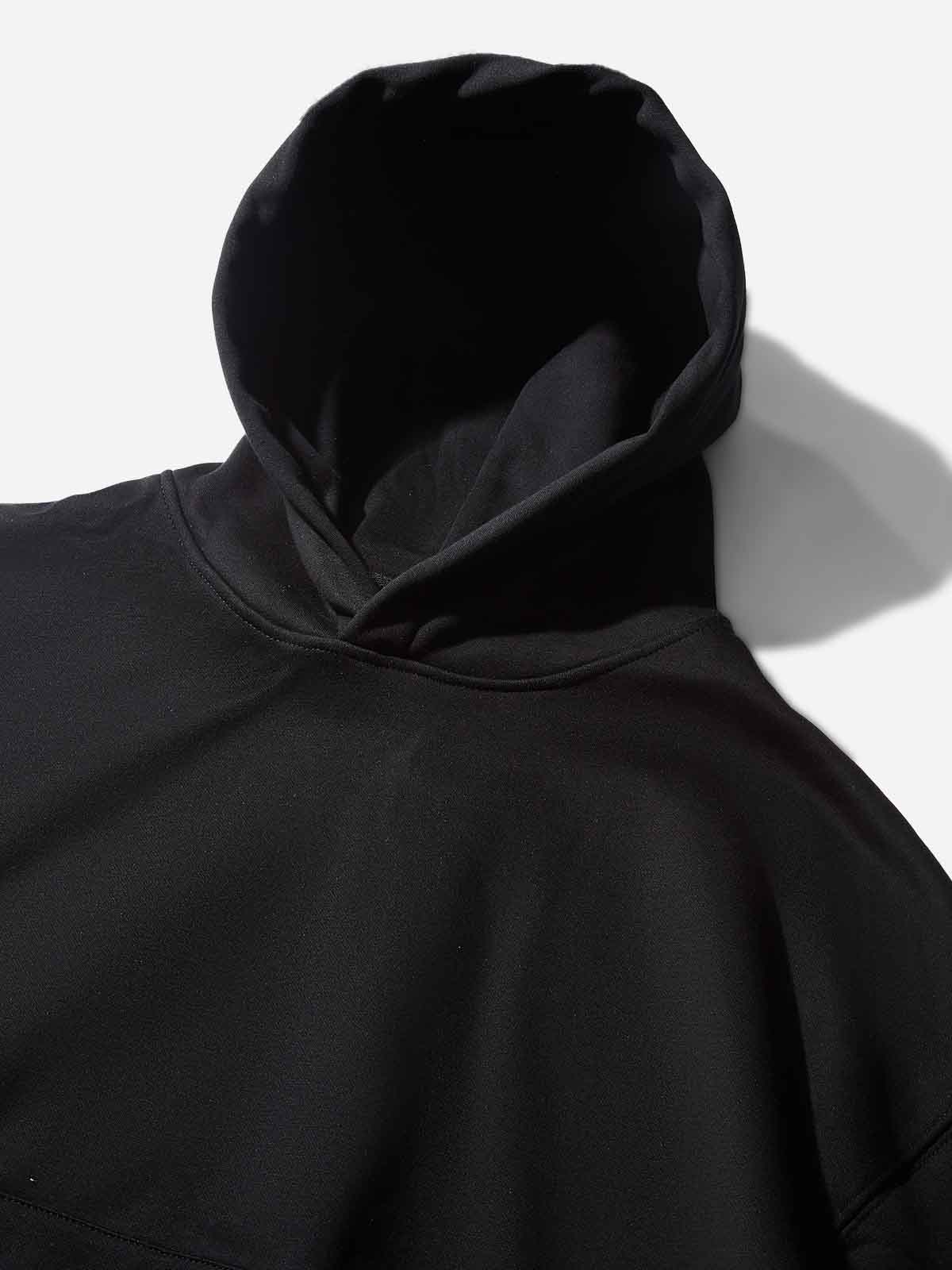 Personalized Lip and Tooth Patch Print Hoodie