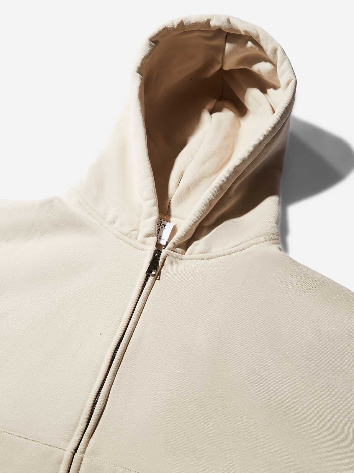 Round Mirror with Little Angel Religious Shell Print Boxy Hoodie