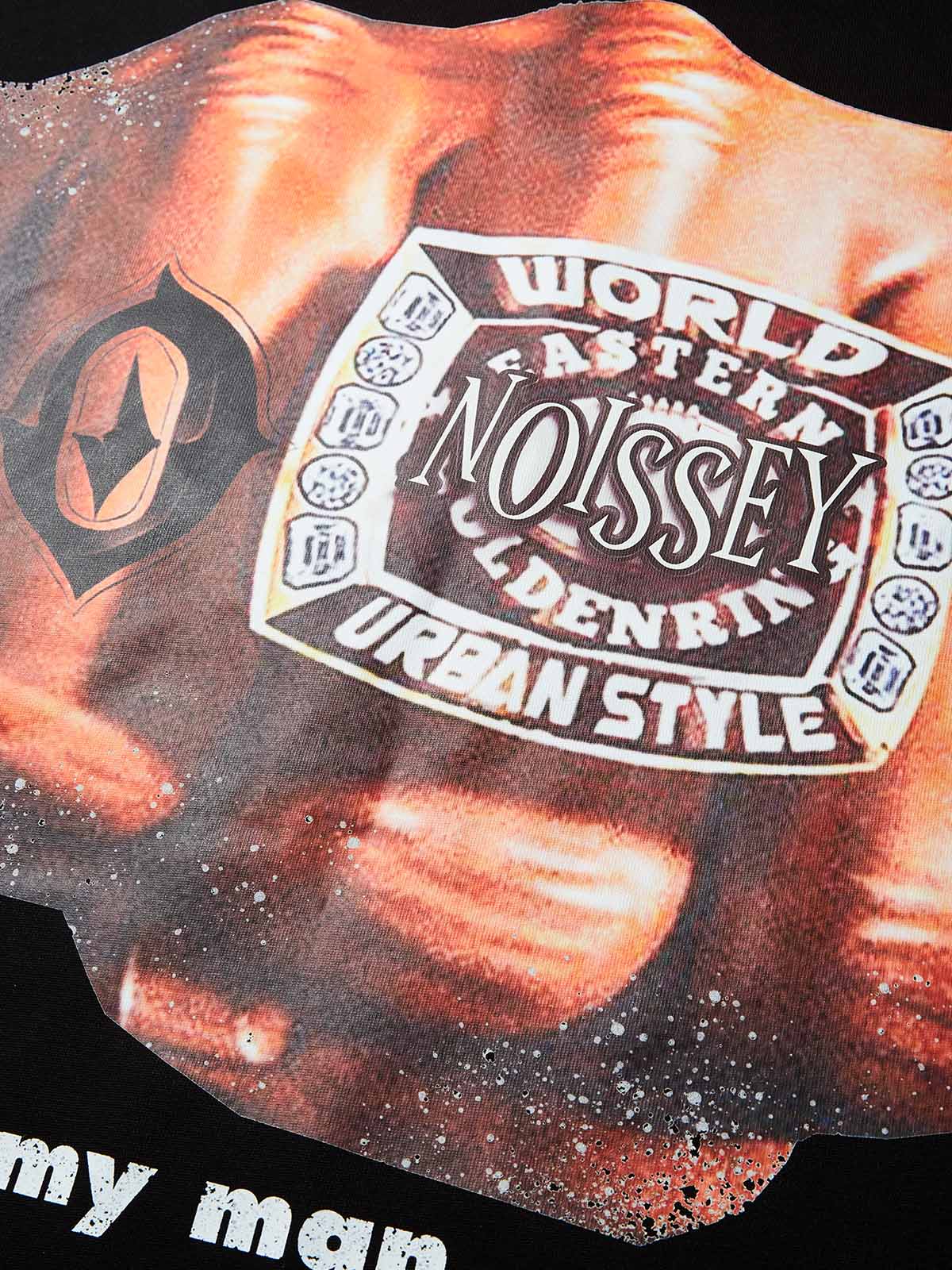 DAP ME UP! Print Boxy Oversized T-Shirt