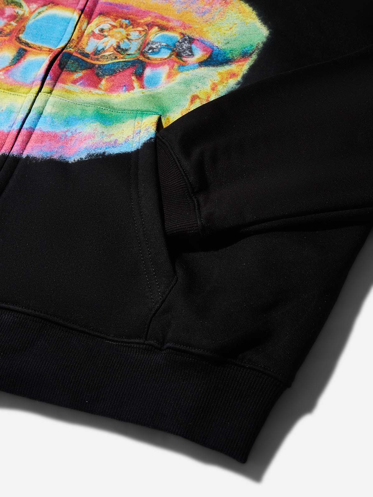 Thermal Imaging Art Grills Warm Zip-up Hoodie