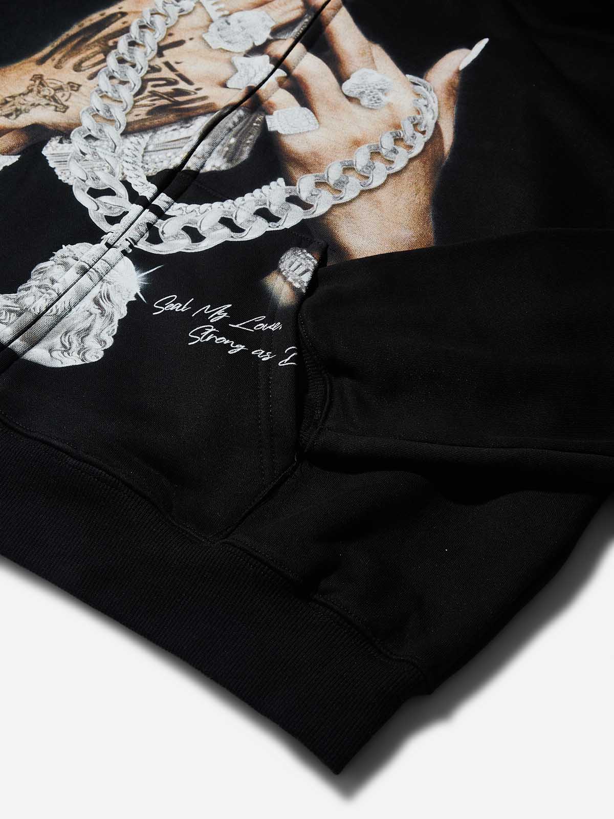 Seal My Love, Strong as Death Warmth-keeping Hoodie