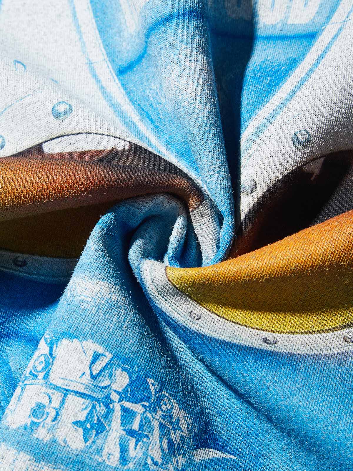 The Man from Outer Space Black Print Boxy Oversized T-shirt