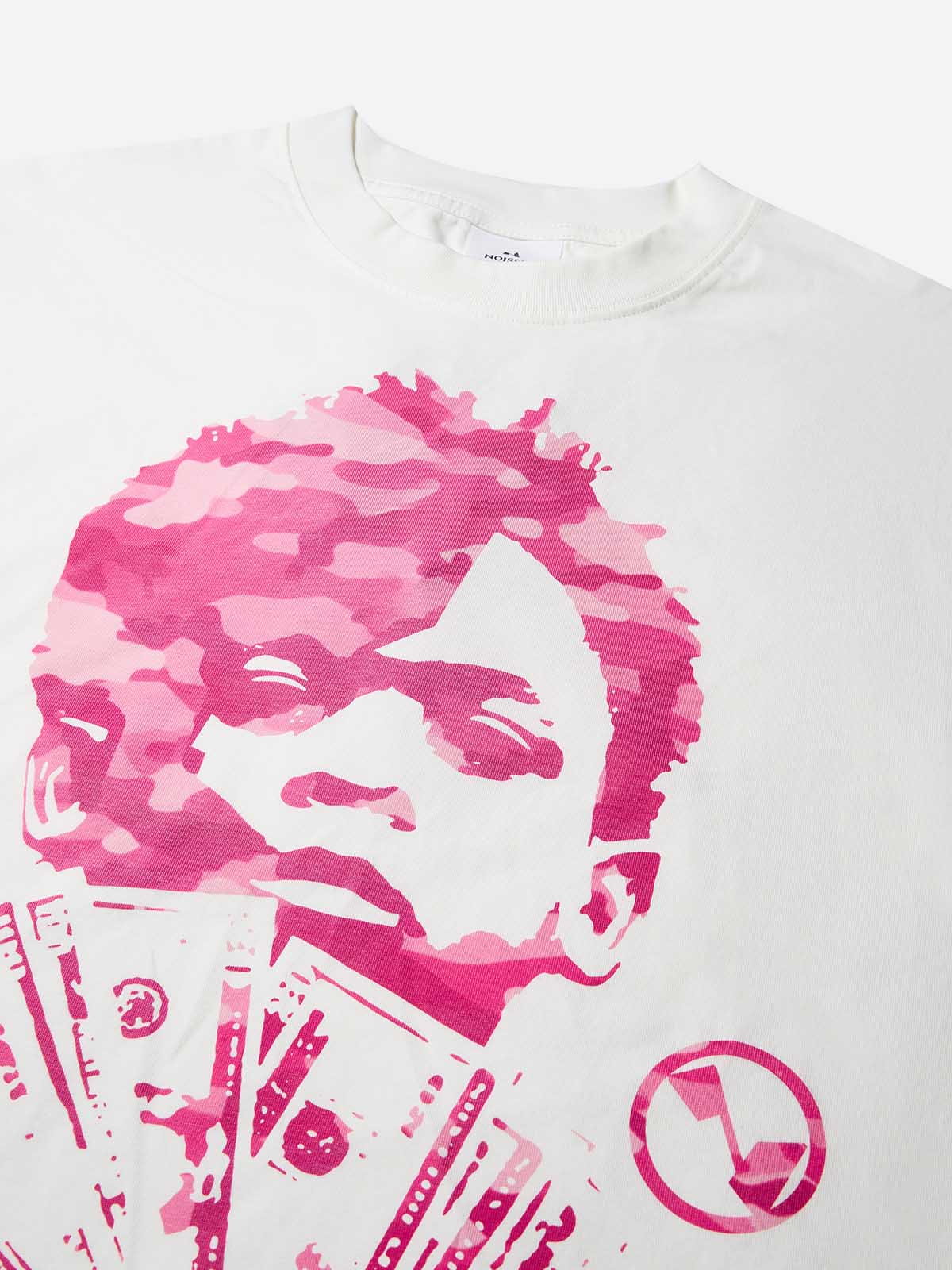 NOISSEY Pink Camo "Money Stack" Portrait Cooling Tee