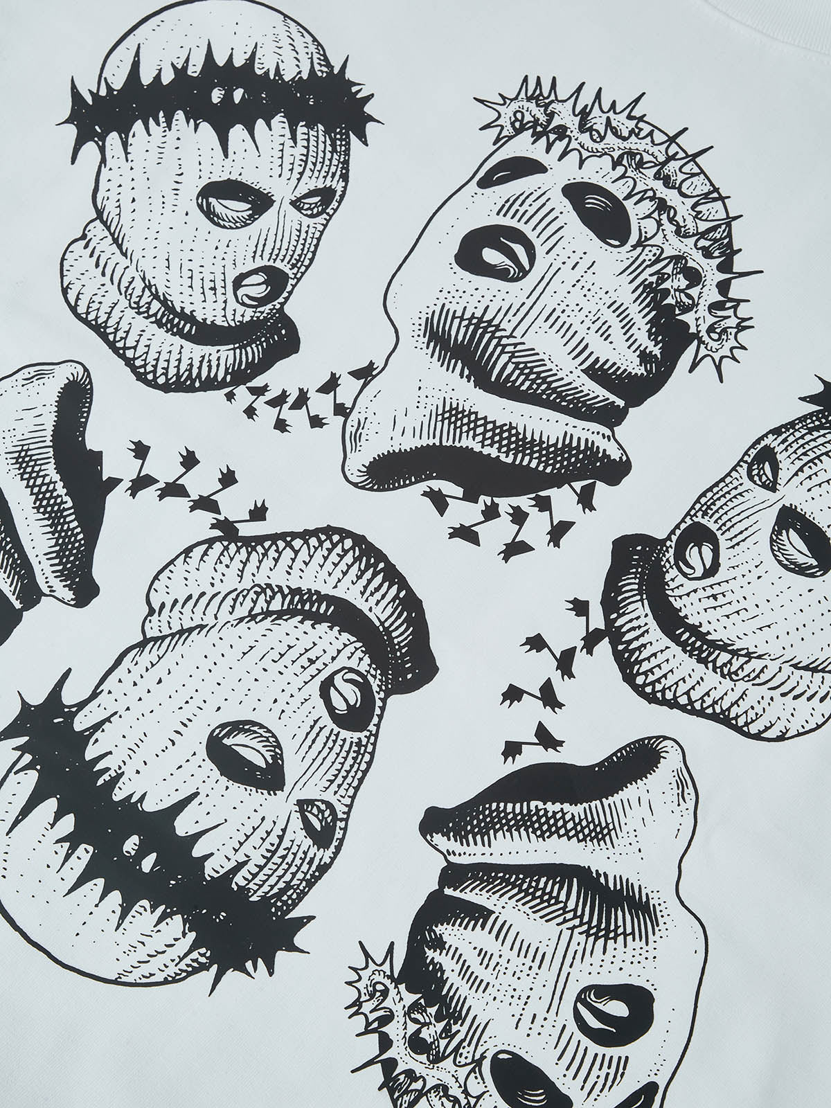 OBSTACLES & DANGERS© Masked Thorn Trendy Crewneck Sweatshirt