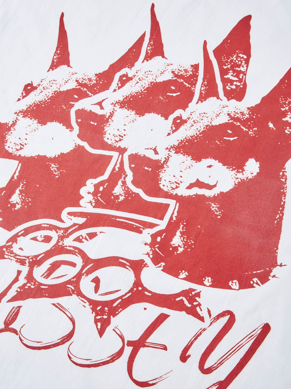 BOUNCE BACK© Three Doberman Red T-Shirt