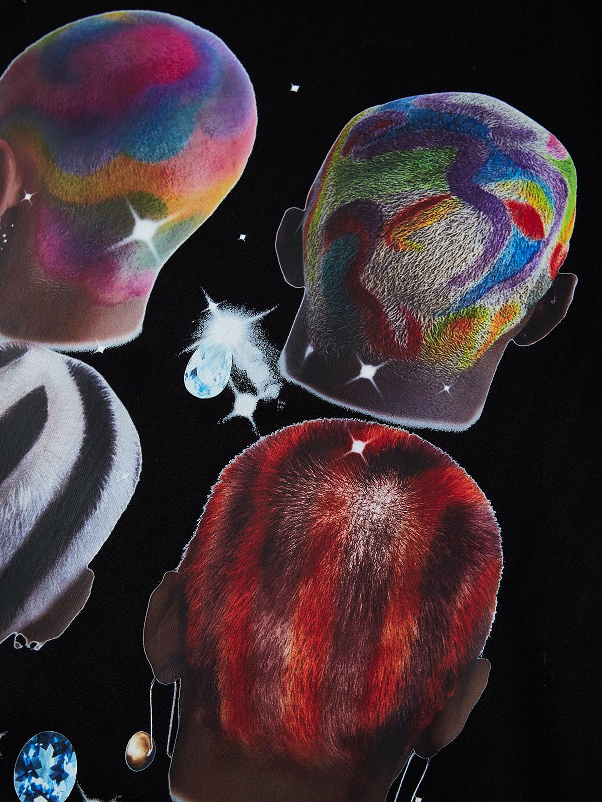 BOUNCE BACK© Exclusive Colorful Diamond Print T-Shirt