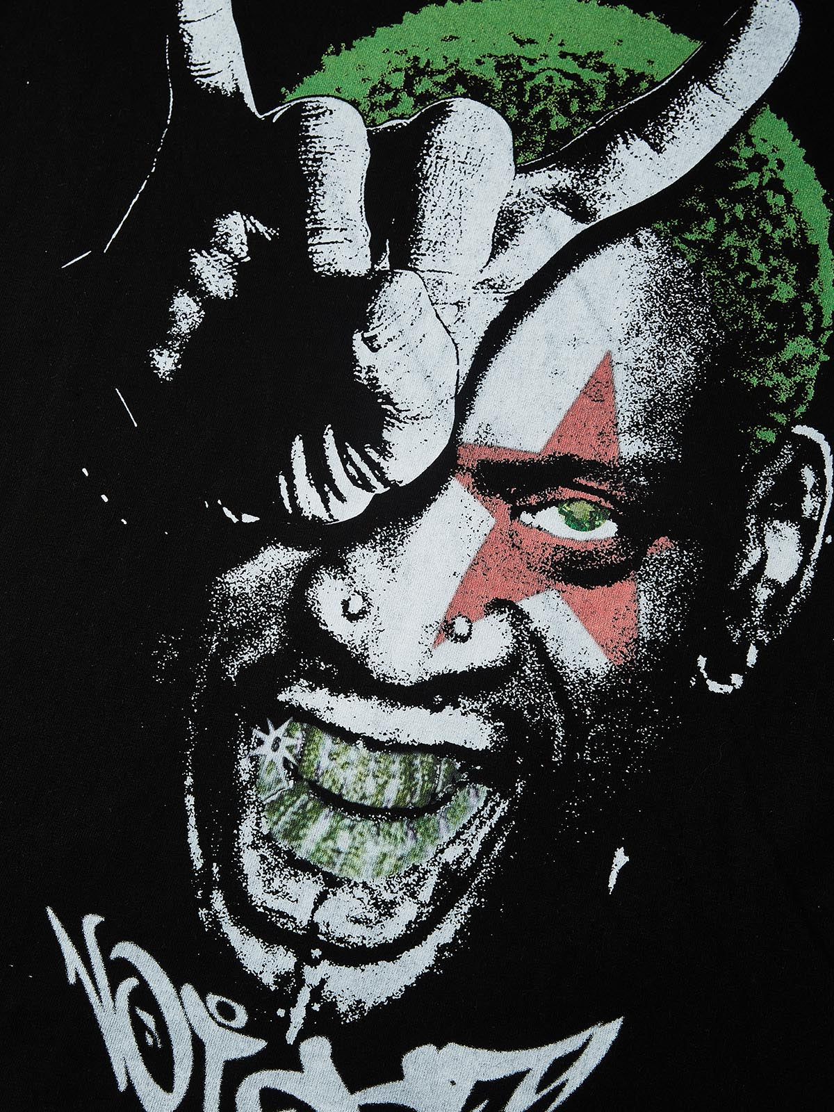 BOUNCE BACK© Rodman Vintage Washed Print T-shirt