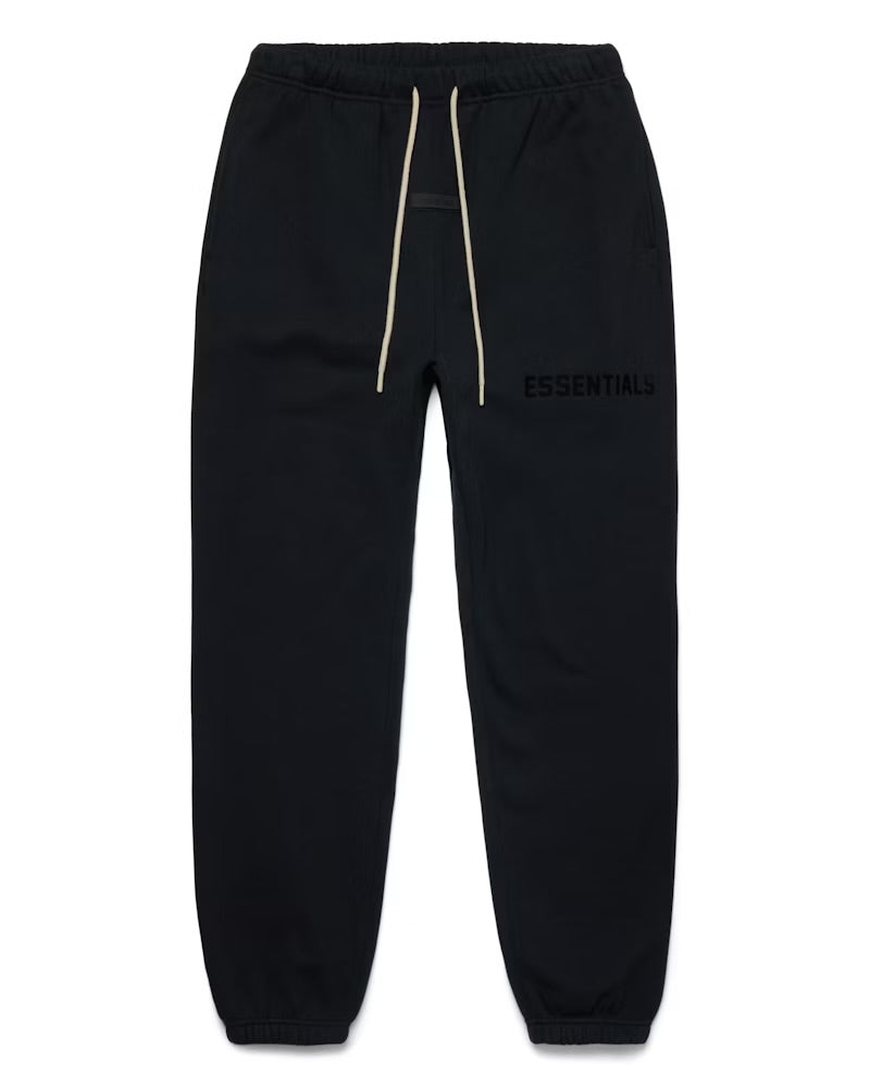 Fear of God Essentials Cream Drawstring Sweatpant Jet Black