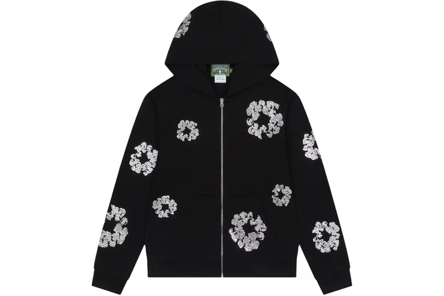 Denim Tears Black Zip Zup