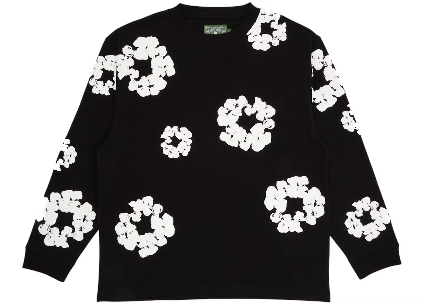 Denim tears long sleeve Black