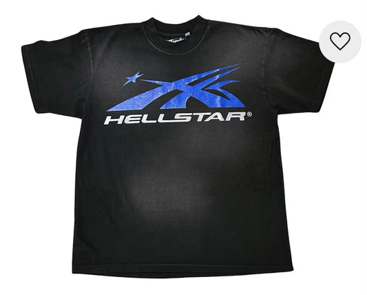 Hellstar T-shirt Sport Logo Blue
