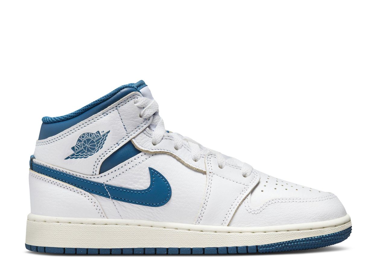 Jordan 1 Mid SE industrial blue GS