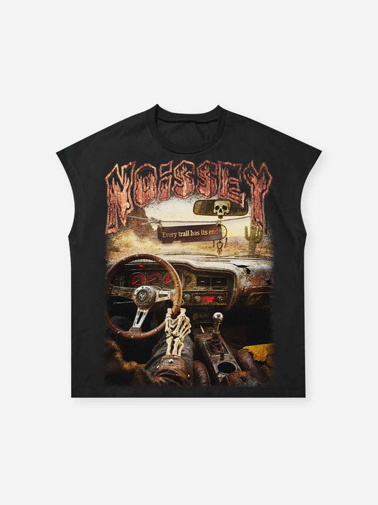 Premium Loose Tank With Western Desert Getaway