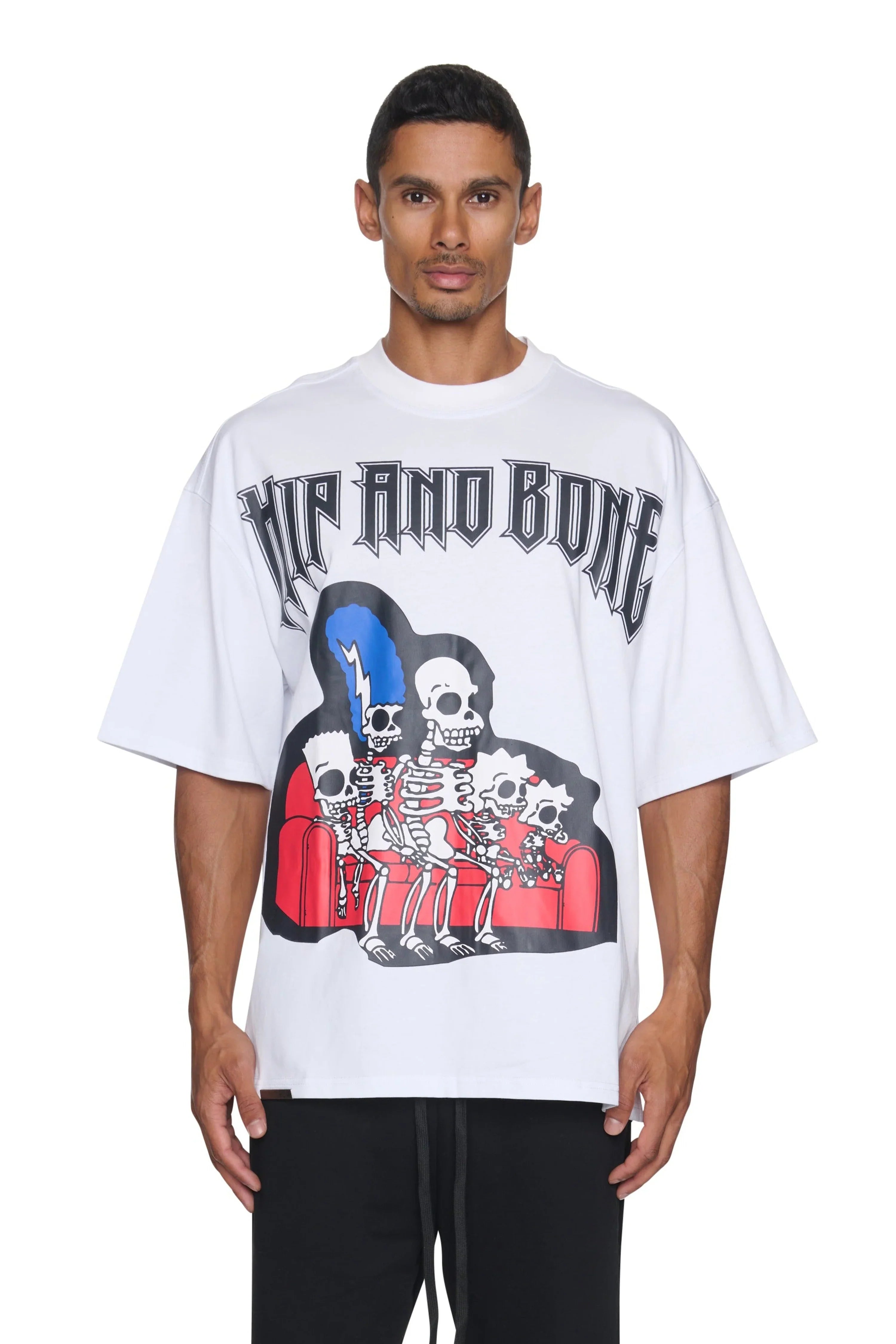 Hip and Bone Deadsons T-shirt White