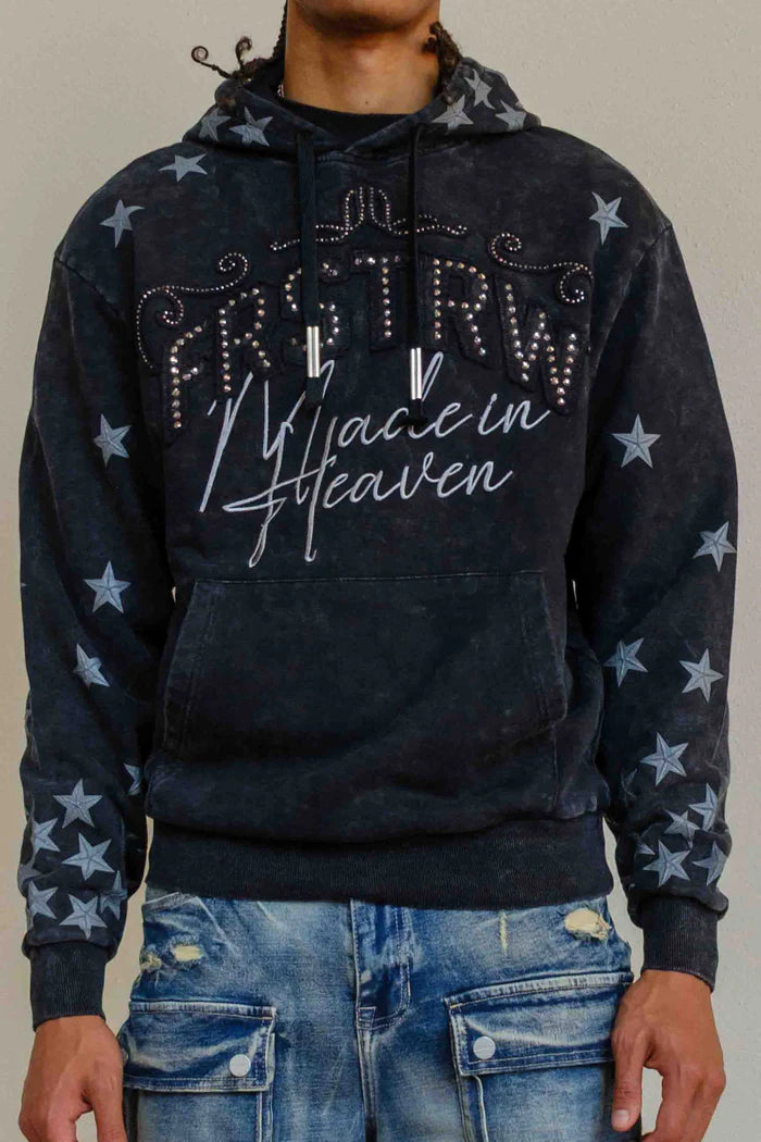 First Row Made In Heaven Gathered Star Hoodie
