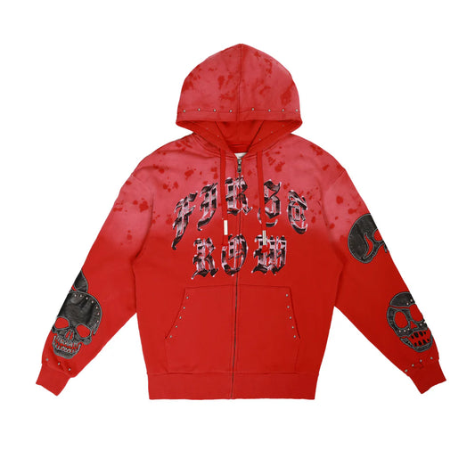 First Row Wake Up And Be Fierce Appliqué Full Zip Hoodie