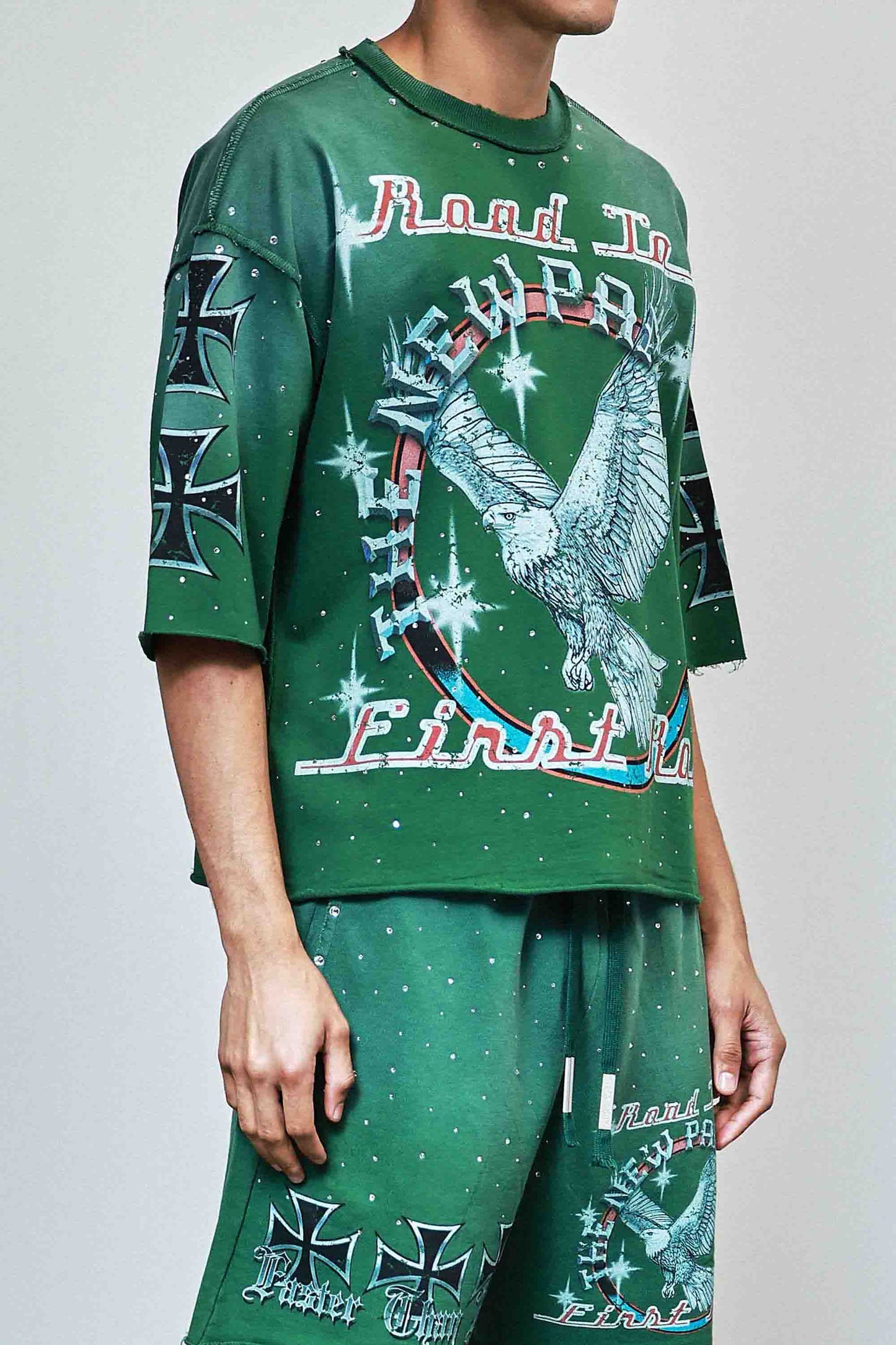 First Row NEW PARADIGM IRON FAITH TEE