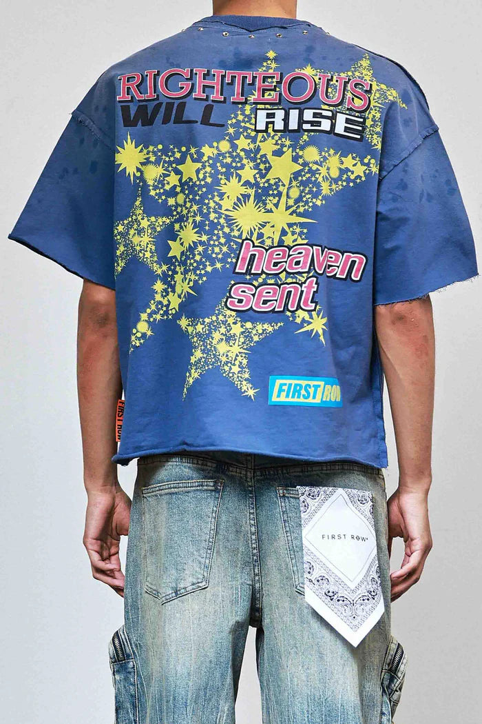 First Row T-shirt  " Made In Heaven RIGHTEOUS WILL RISE "
