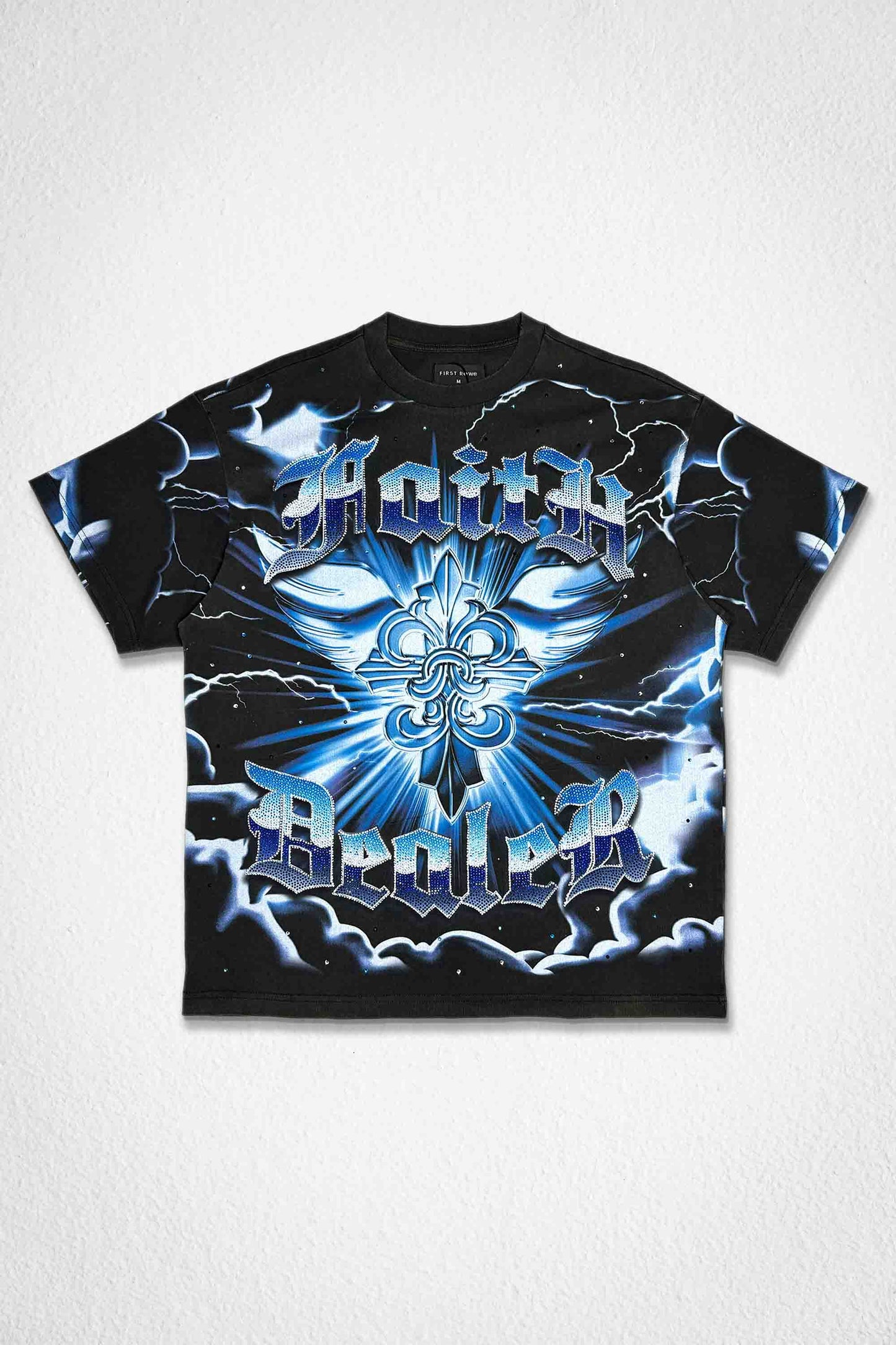 First Row FAITH DEALER HEAVEN STORM TEE