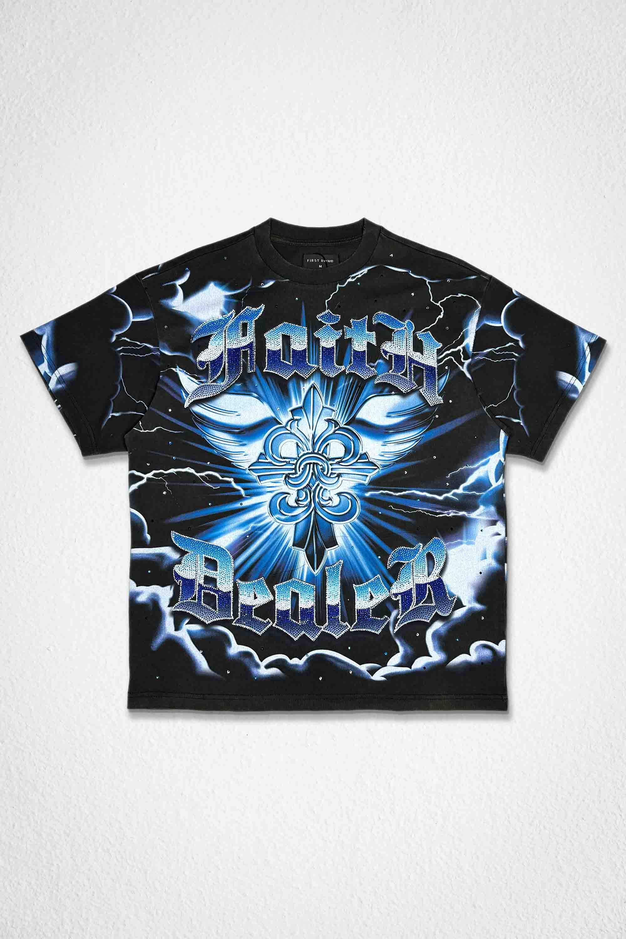 First Row FAITH DEALER HEAVEN STORM TEE